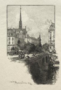 サンミッシェル橋 作： Unknown artist