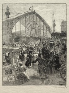 1889年展を去る 作： Unknown artist