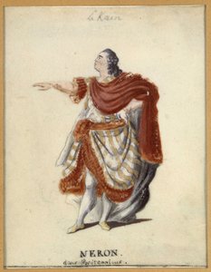 レカイン（アンリ・ルイ・カイン（Henri-Louis Le Cain）（1729-1778））ラシーヌの『ブリタニカス』のネロ役。