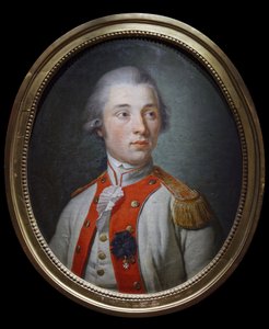 アルトワ歩兵連隊の中尉 1780年頃 （油彩・キャンバス
