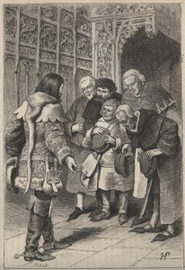 パトリス・チャータリス卿とパースのブルジョワ-19世紀にウォルター・スコット（1771-1832）が書いた歴史小説「パースの可愛い娘、またはバレンタインデー（St.Valentine