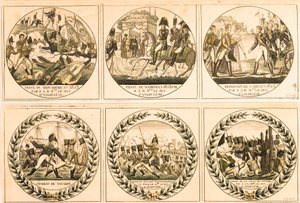 ブルボン家のルイ・アントワーヌ（アングレーム公）（ルイ・ド・フランスまたはルイ16世（1775-1884））1823年のスペイン遠征時：トロカデロ奪取、マドリッド奪取、カディス降伏、ナヴァリンの戦い、バルセ前のスペイン軍の背後で 作： Unknown artist