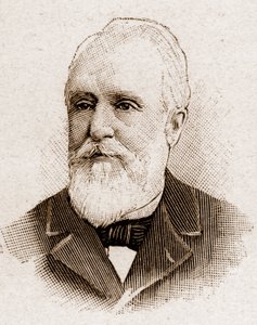 1895年のアカデミー・フランセーズのメンバー：政治家、外交官、フランス哲学史家のポール・アルマン・シャルメル・ラクール（Paul-Armand Challemel-Lacour）（1827-1896）の肖像。 作： Unknown artist