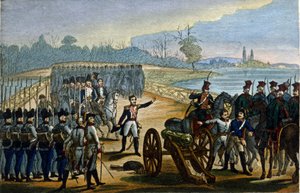 ナポレオン戦争。ウィーン：1805年11月13日にドナウ川の橋を占領。