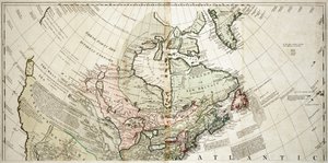 北米、1765年頃（彩色エングレーヴィング） 作： Unknown artist