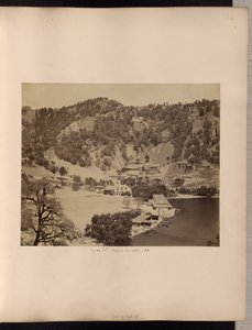 1881年、ランズリップ前のニネー・タル 作： Unknown artist
