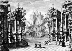 オペラ： "La Clemeza di Tito", Antonio Mazzoni, music by Mozart, Lisbon 1755, Bibl.de l