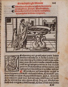 典礼書「Liber Sacerdotalis」（カステッリーニ著）のページ