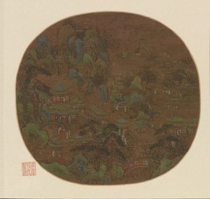 宮殿と庭園 作： Unknown artist