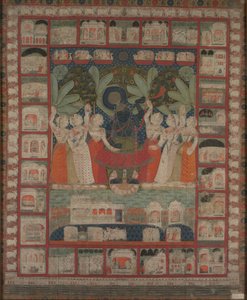 Shri Nathji の Pichwai 作： Unknown artist