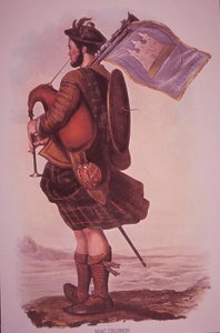マクリューミン家のパイパー（Piper of Clan MacCriumin 作： Unknown artist