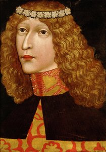 ハンガリー（1444～1457年）とボヘミア（1453～1457年）の王（ハプスブルク家のラディスラウス1世またはラディスラウス）であるラディスラウス5世（1440～1457年頃）の肖像（Anonymousによる