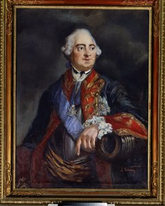 数学者レナード・オイラー (1707-1783) の肖像 (数学者レオンハルト・オイラーの肖像)。 匿名の絵。 キャンバスに油彩、79 x 69.5 cm 作： Unknown artist