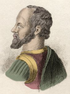 フランスの軍人、政治家、外交官であるモンモランシー公爵アンヌ・ド・モンモランシー（1492-1567）の肖像。19世紀のエングレーヴィング。 作： Unknown artist