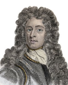 アーサー・ハーバート（1647-1716）、トリントン伯爵、提督、英国の政治家の肖像。19世紀のエングレーヴィング。 作： Unknown artist
