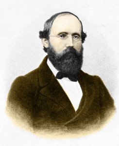 ベルンハルト・リーマン(1826-1866.)の肖像 ドイツの数学者