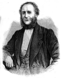 ジョベール・ド・ランバル医師（1799-1867）フランスの外科医の肖像。"L