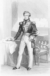 デュモン・デュルビル（1790〜1842）の肖像。 作： Unknown artist