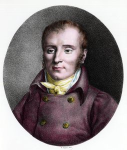 フランス人医師フランソワ・グザビエ・ビシャ（1771 - 1802）の肖像。18世紀のエングレーヴィング。個人蔵。 作： Unknown artist
