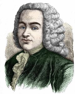 フランソワ・ケスネ（1694-1774）の肖像。 作： Unknown artist