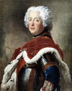 プロイセン王フレデリック2世（1712-1786）の肖像 作： Unknown artist