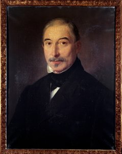イタリアのホルン奏者、ガエタン・ブリッツィの肖像（絵画 作： Unknown artist