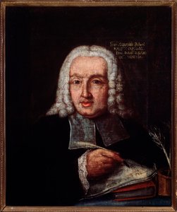 ジュゼッペ・ジャコモ・サラテッリ（1714-1762）イタリアの作曲家・オルガン奏者の肖像 無名の絵画。18世紀ボローニャ、シヴィコ美術館 作： Unknown artist