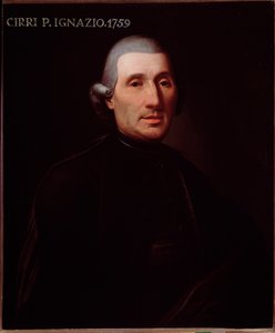 イグナツィオ・シーリ（1711-1787）の肖像 イタリアの作曲家 無名の絵画。18世紀ボローニャ、civico museo bibliografico