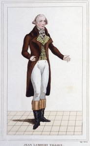 ジャン・ランベール（Jean-Lambert）タリアンの肖像。フランスの政治家（1767年〜1820年） コンベンションの副官 1830年のエングレービング 作： Unknown artist