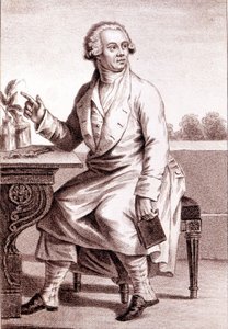 ラヴォアジエ（1743-1794）の肖像。 作： Unknown artist