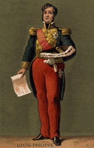 ルイ・フィリップ1世（1773-1850）の肖像 作： Unknown artist