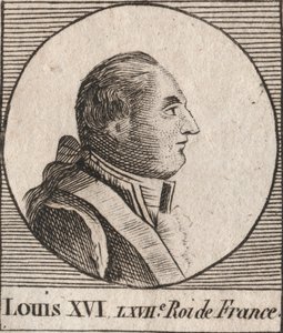 1774年から1791年までフランス王、1791年から1792年までフランス王だったルイ16世（1754-1793）の肖像 - ルイ16世 1774年から1791年までフランスとナバラの王、1791年から1792年までフランス王だった - 「Instruction sur l