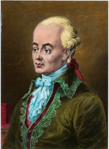 フランスのモラリスト、ヴォーヴナルグ侯爵リュック・ドゥ・クラピエ（1715 - 1747）の肖像。18世紀のエングレーヴィング。個人蔵。 作： Unknown artist