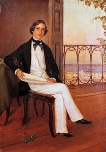 バイエルン公、ギリシャ初代国王オトン1世の肖像 1833年頃（絵画）