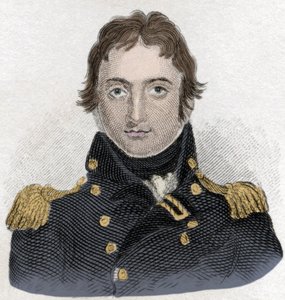 スコットランドの将軍、サー・ジョン・ムーア（1761-1809）の肖像。