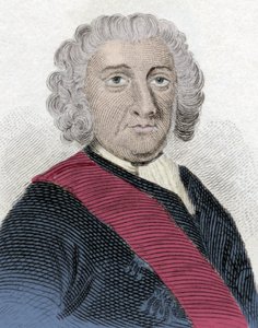 ピーター・ウォーレン卿（1703-1752）の肖像。