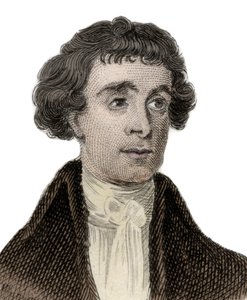 イギリスの言語学者、サー・ウィリアム・ジョーンズ（1746-1794）の肖像。 作： Unknown artist