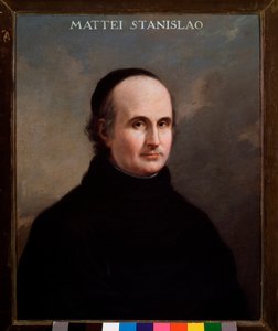 スタニスラオ・マッテイ（1750-1825）の肖像 イタリアの作曲家 無名の絵画。18世紀 ボローニャ、シヴィコ・ミュゼオ・ミュジカーレ 作： Unknown artist