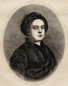 ウィリアム・ホガース（1697〜1764）の肖像。 作： Unknown artist