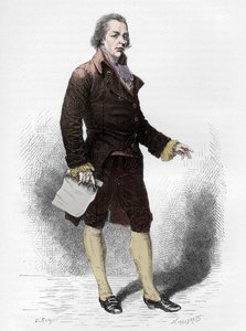 Portrait of William Pitt the Younger (1759-1806) - Portrait of William Pitt le Jeune (1759-1806) - Engraving in "L