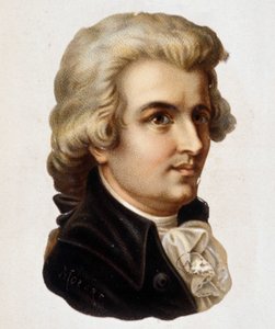 ヴォルフガング・アマデウス・モーツァルト（1756-1791）の肖像 作： Unknown artist