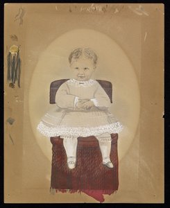 [子供の肖像］ 作： Unknown artist