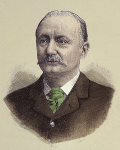 スカウトの創始者であるイギリスの軍人、ロバート・ステファンソン卿・スミス・バーデン・パウエル（1857-1941）の肖像。 作： Unknown artist