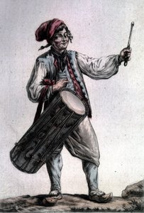 アンドレ・モデスト・グレトリー（1741-1813）の『収穫人』でペーレ・ラ・ジョア役を演じるフランス人テノール歌手アントワーヌ・トライアル（1736-1795）の肖像（1787年、パリ）。 作： Unknown artist