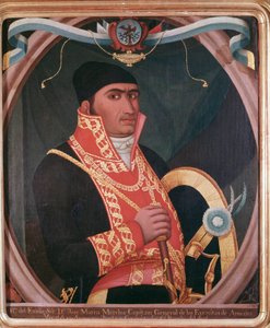 メキシコの愛国者マリア・モレロス（1765-1815）の肖像 無名の絵画 - 19世紀 メキシコシティ、国立歴史博物館、シャトー・デ・チャプルテペック 作： Unknown artist