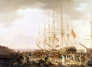 ポーツマス、イギリス軍搭乗 作： Unknown artist