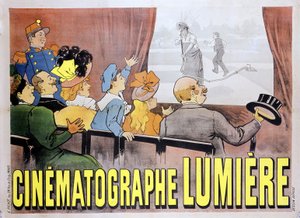 映画「水のかかったスプリンクラー」のライト兄弟の撮影監督のポスター、19世紀後半 作： Unknown artist