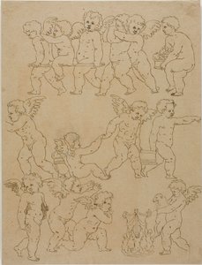 タスクを実行する Putti 作： Unknown artist