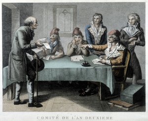 年目の革命委員会（1794年 作： Unknown artist