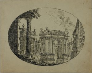 ローマの建造物 作： Unknown artist